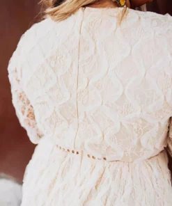 D & J Industries Angel Eyes Dress - Ivory Bridal