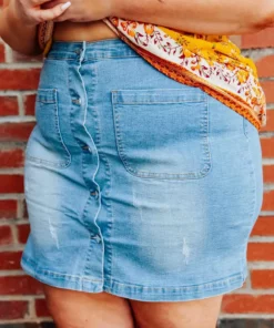 Dongguan Haohoo Clothing CO., Ltd Sale! The Southern Denim Skirt