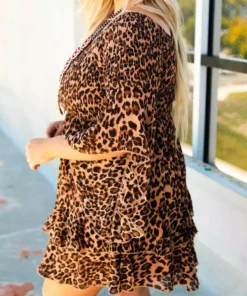 D & J Industries Concert Ready Dress - Cheetah Dresses