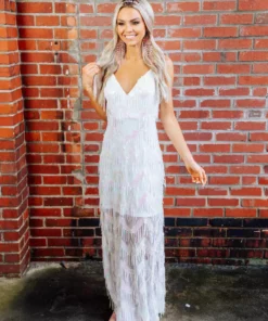 D & J Industries Bridal Something To Talk About Dress - White