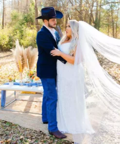 D & J Industries Bridal Shine Brighter Dress - White