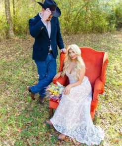 D & J Industries Shine Brighter Dress - Ivory