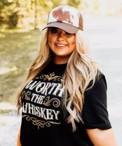 GTN Worth The Whiskey T-shirt New Arrivals