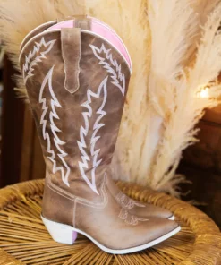 Prachi Leather New Arrivals Kickin Desert Boots - Wide Calf