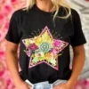 4B Custom Designs LLC The Stars At Night With Bling T Shirt New Arrivals