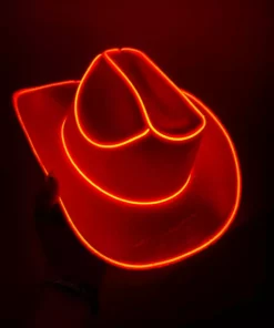 Western Fashion, Inc Cowboy Hat - LED - Fuchsia