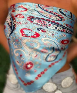 Rowdy Crowd Clothing Baby Blue Wild Rag New Arrivals