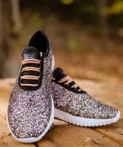 Mango Glitter Bomb Sneakers Adult And Children - Mermaid
