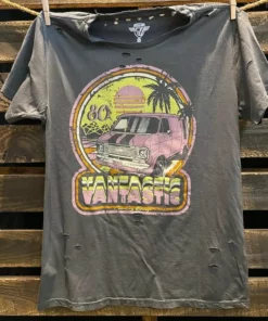 Country Deep 80s Vantastic Distressed Tee New Arrivals