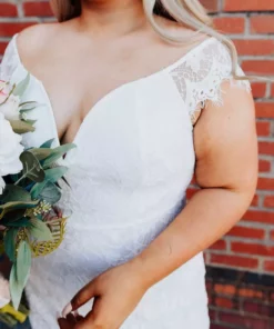 D & J Industries Adore You Dress - White