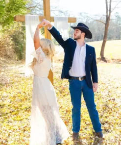 D & J Industries Angel Eyes Dress - Ivory Bridal