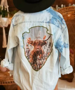 Raisin Arrows Arrowhead Highlander Denim Shirt