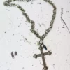 Wenzhou Luxe Import & Export Ava Grace Cross Necklace Accessories