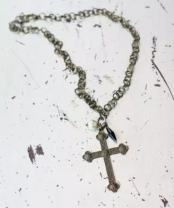 Wenzhou Luxe Import & Export Ava Grace Cross Necklace Accessories