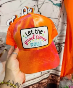 FayCo Accessories Let The Good Times Roll Trucker Hat