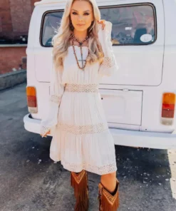 D & J Industries Better Together Dress - Ivory Bridal