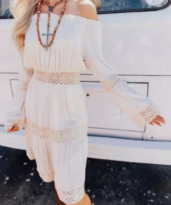 D & J Industries Better Together Dress - Ivory Bridal