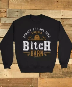 GTN Bitch Barn Sweatshirt Clothing