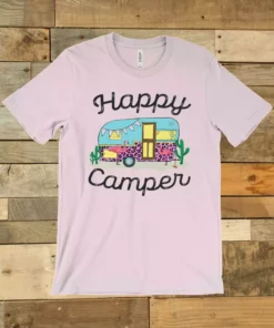 GTN Happy Camper T-shirt Clothing