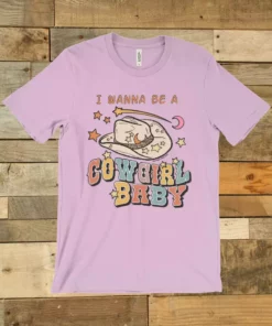 GTN New Arrivals I Wanna Be A Cowgirl Baby T-shirt