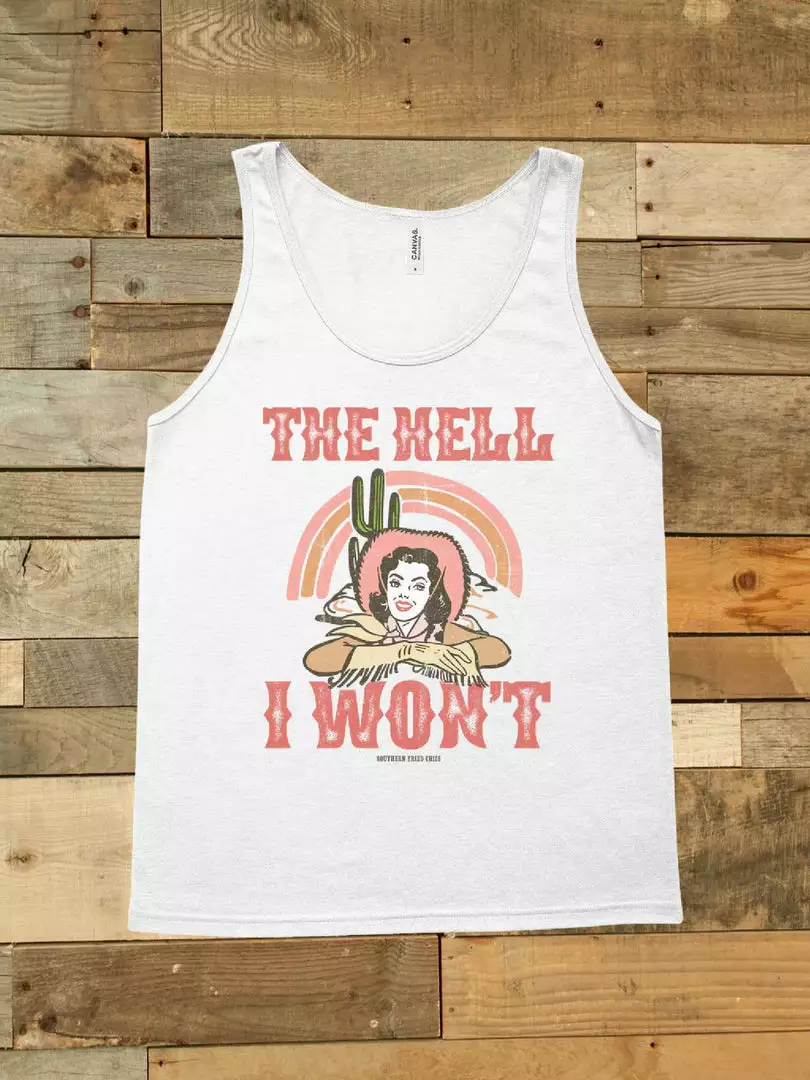 GTN The Hell I Wont Tank New Arrivals
