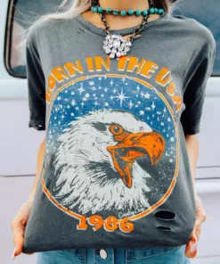 Country Deep Born In The USA Tee Tees