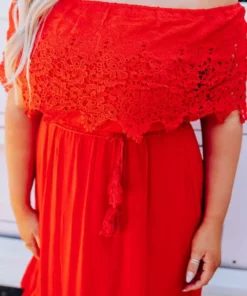 D & J Industries Clothing Bride Babes Dress - Red