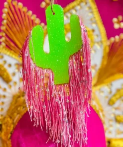 Southern Custom Designs Cactus Fringe Freshie Accessories