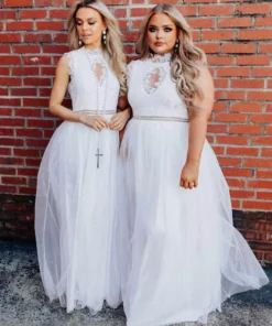 D & J Industries Call You Mine Dress - White