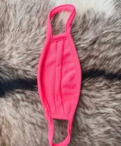 Southern Fried Chics Childs Stretchy Face Mask - Neon Pink