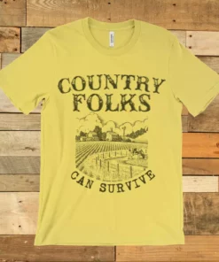 GTN Country Folks Can Survive Tee