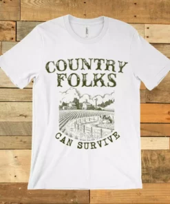 GTN Country Folks Can Survive Tee
