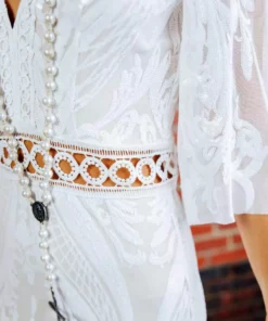 D & J Industries Dance With You Dress - White