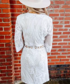 D & J Industries Dance With You Dress - White