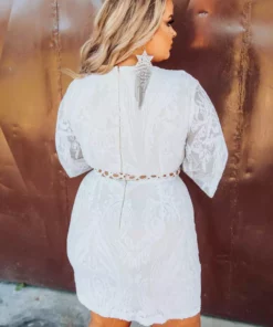 D & J Industries Dance With You Dress - White