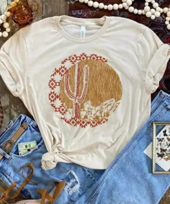 Miss Mud Pie Desert Saguaro Tee