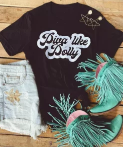 Buckin Barn Diva Like Dolly Tee