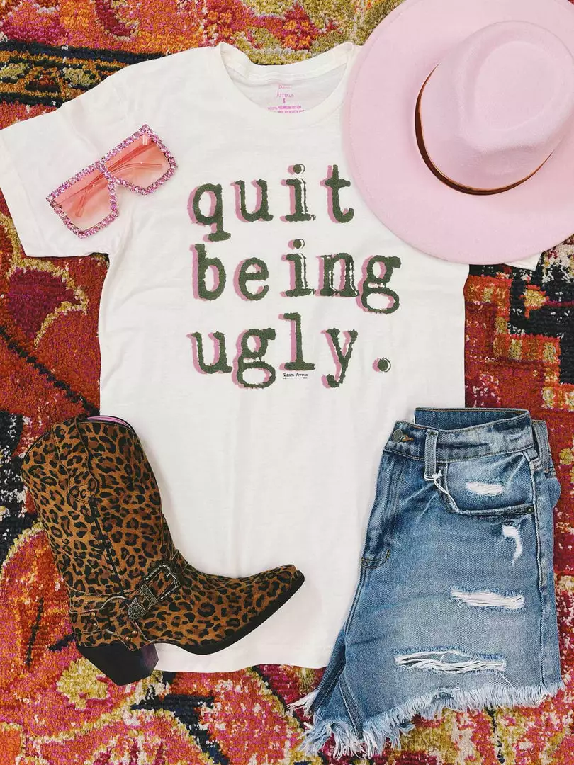 Raisin Arrows Don't Be Ugly Tee Clothing