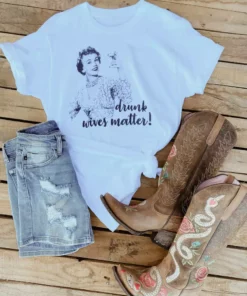 Bling-A-Gogo Tees Drunk Wives Tee