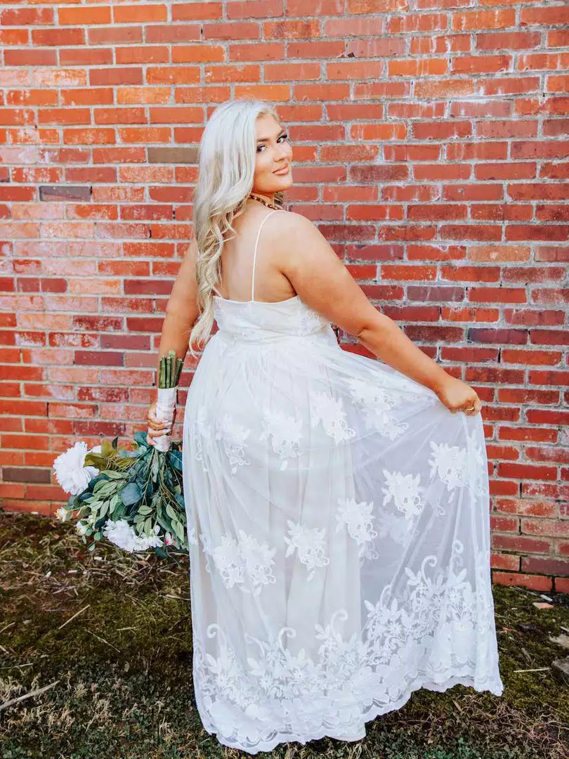 D & J Industries Feel Like A Lady Dress - Ivory