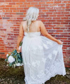 D & J Industries Feel Like A Lady Dress - Ivory