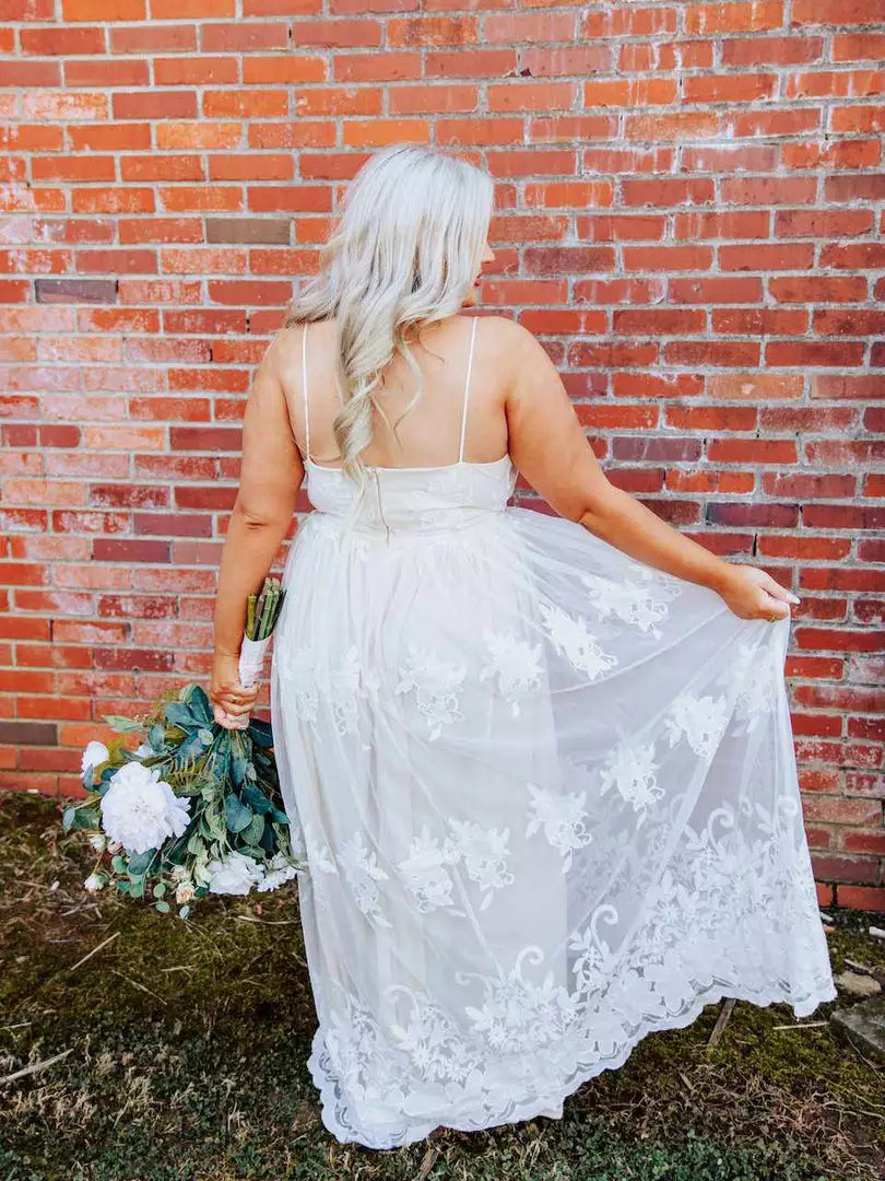 D & J Industries Feel Like A Lady Dress - Ivory