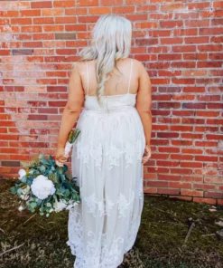 D & J Industries Feel Like A Lady Dress - Ivory