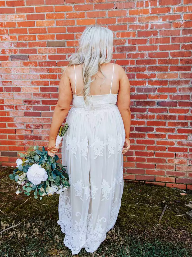 D & J Industries Feel Like A Lady Dress - Ivory