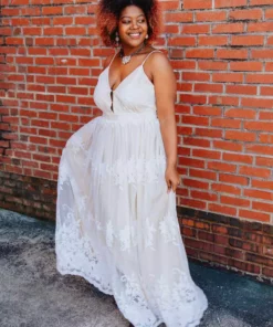 D & J Industries Feel Like A Lady Dress - Ivory