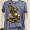 Country Deep Tees Free Bird Distressed Tee - Vintage Blue