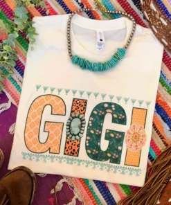 Miss Mud Pie Gigi T-shirt - Cream