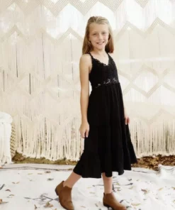 Dongguan Haohoo Clothing CO., Ltd Girls Southbound Dress - Black