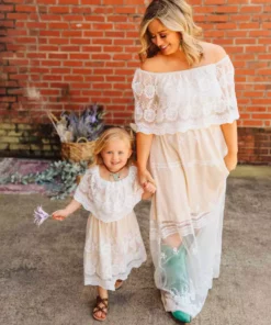 D & J Industries Heart Skips A Beat Dress - Ivory