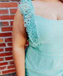 D & J Industries Hello Beautiful Dress - Mint